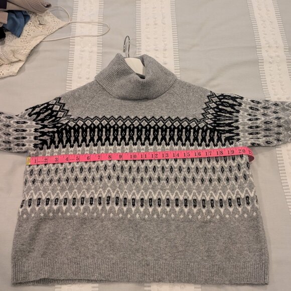 Cropped grey turtleneck - Picture 6 of 6